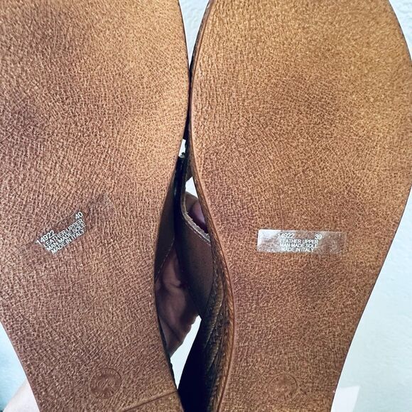 Mariella Italian Leather Multi Floral Sandals Shoes - Picture 5 of 6